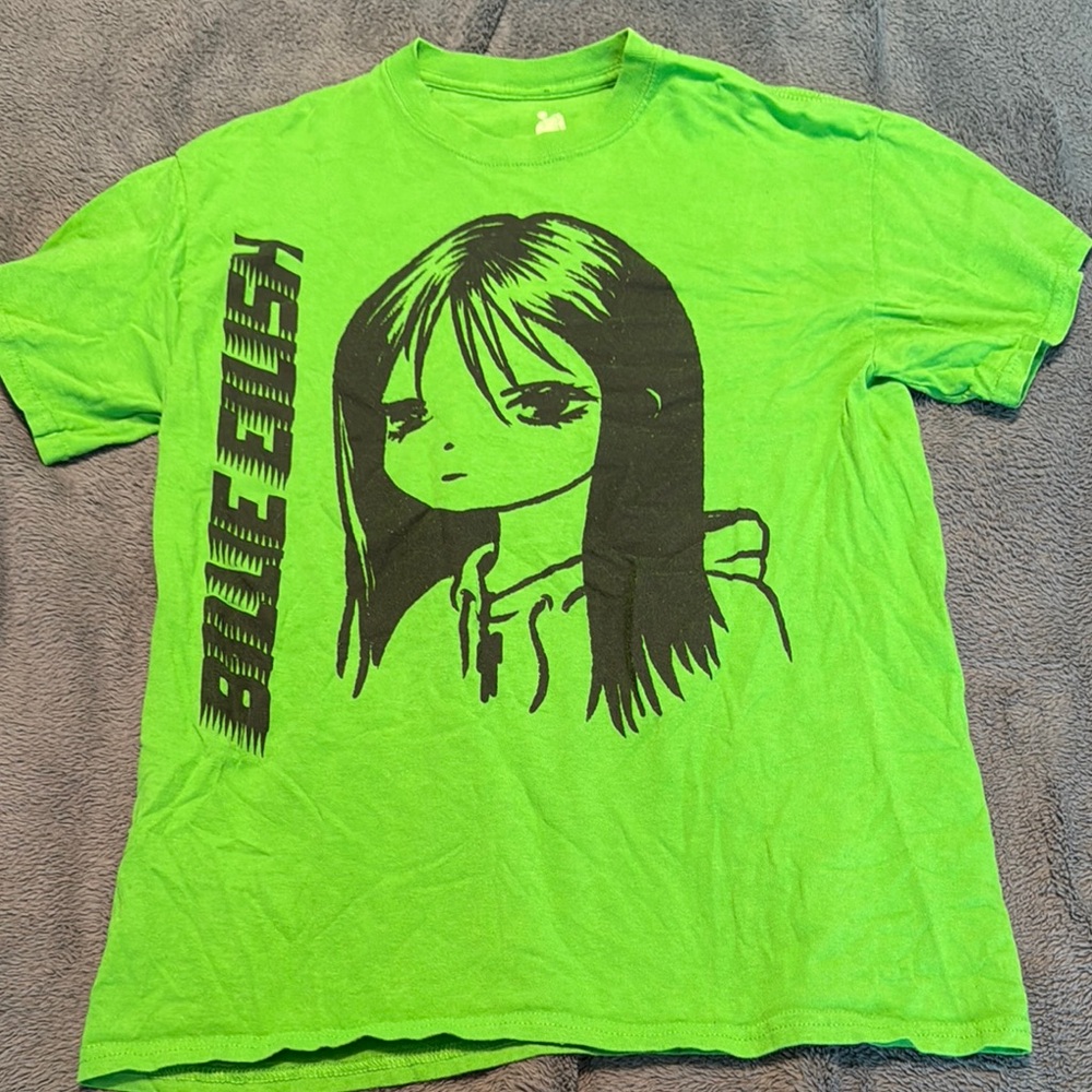 Green Graphic Billie Eilish T-Shirt